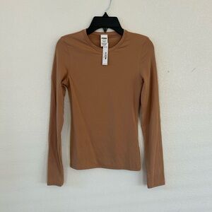 Victoria's Secret Long Sleeve Brown Top